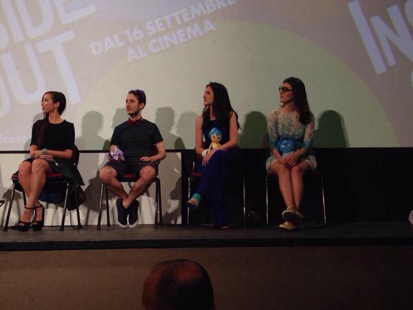 talentcomello's tweet image. #FOTOS Lodovica en la conferencia de prensa de #InsideOut en taormina. ¡DIVINA! Cc.@lodocomello
#LCOV