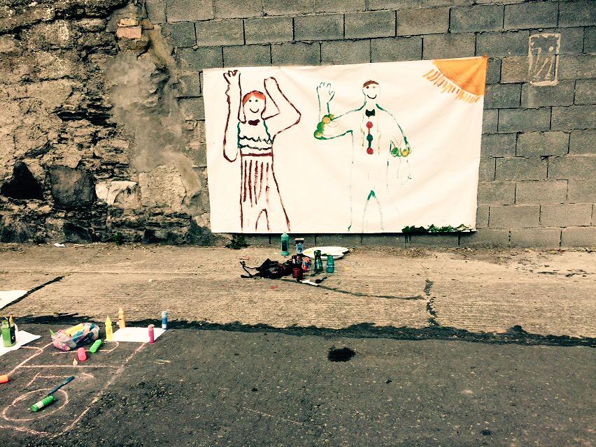 Lucky Lane street party, grab some beers! Ultimate chill out with VIP tent ☺️☺️ #stoneybatter