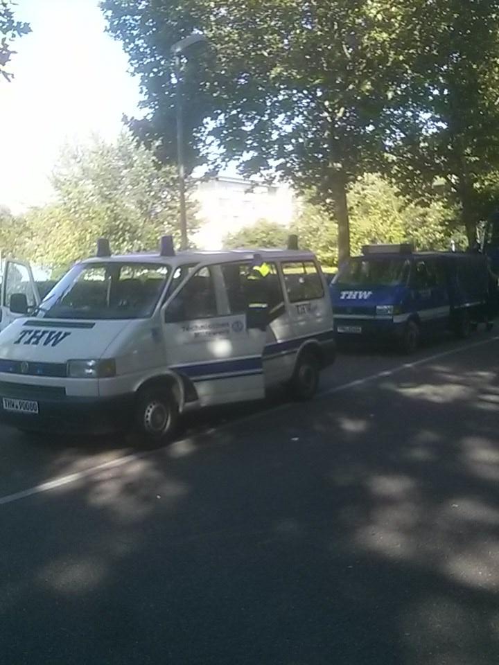 Heute heißt es wieder Wahlurnen einsammeln bei der Stadt Mannheim. Winkt uns doch mal :-).
