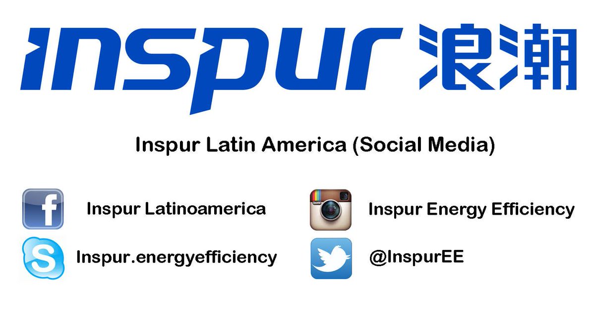 Inspur America Latina da la bienvenida a todos los internautas y los invita a seguirnos por las Redes Sociales