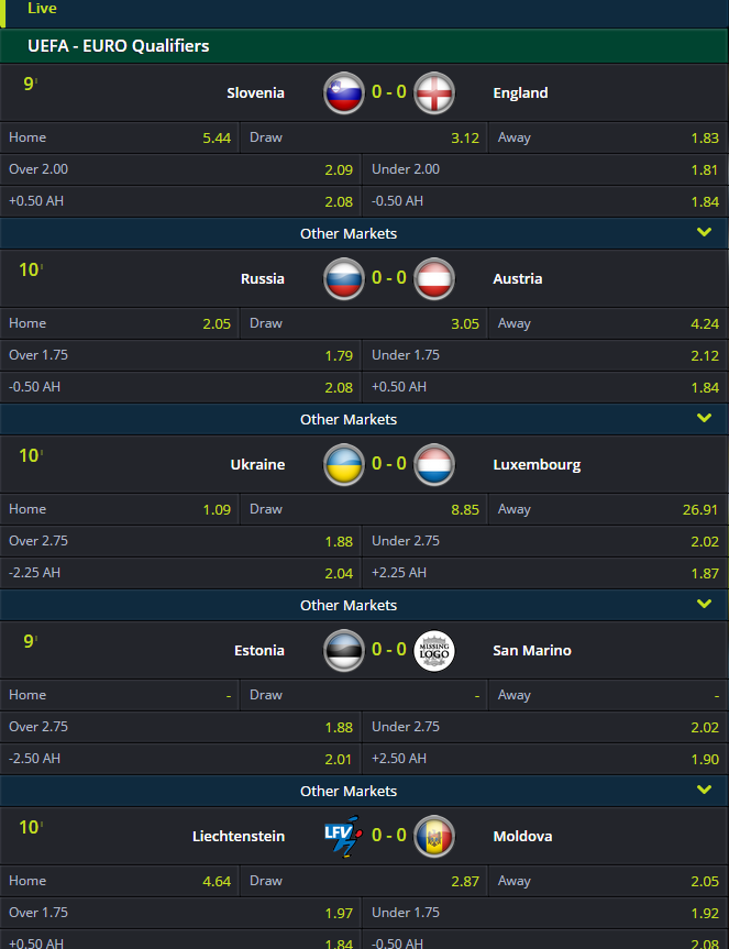 InstaGoalcom's tweet image. Bet FREE live on all #EuroQualifiers and win real cash prizes!

Join our competition @InstaGoalnet