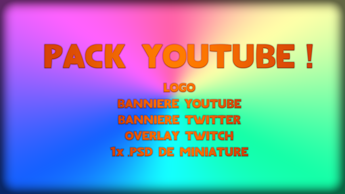 SyanStream's tweet photo. Concours Pack Youtube !
Condition : Follow @DylanCorpFr + RT + FAV
Résultats à 150 RT ! où au plus tard le 30/06 http://t.co/l4tTseZZRB