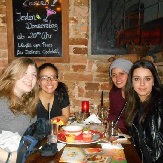 HonoraryGerman's tweet photo. My girls from Peru and Serbia and me on exchange in Germany! An experiance that changed my life. @JohnKerry #saveCBYX http://t.co/PuEQmO47on