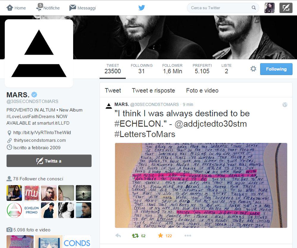 addjctedto30stm's tweet photo. They have officially read my letter and I'm crying for happiness. I'm so grateful, @30SECONDSTOMARS I love you, guys! http://t.co/4dCILFRIv8