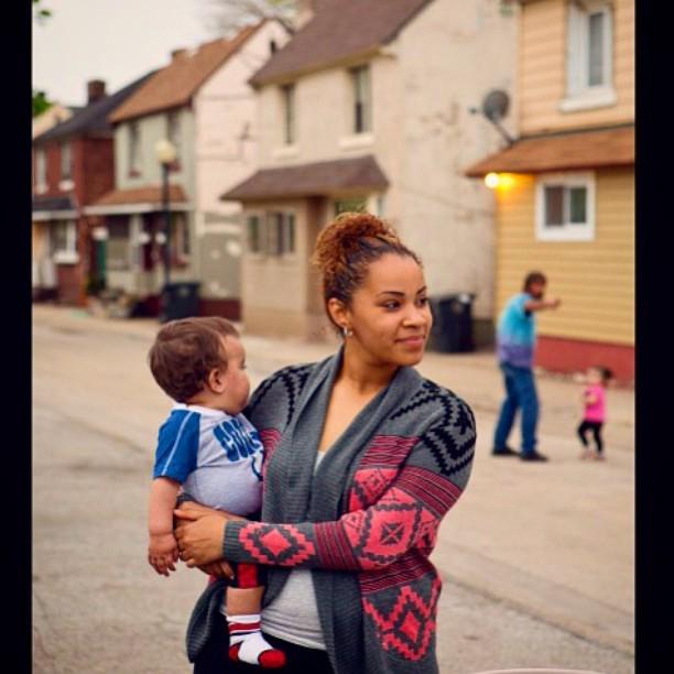 MarktownUSA's tweet photo. http://t.co/uFavegplKI Nana Munoz holds her son Ryan Rodriguez Jr. in #Marktown | #savemarktown #iammarktown #Eas… http://t.co/i6xZIyLvk4