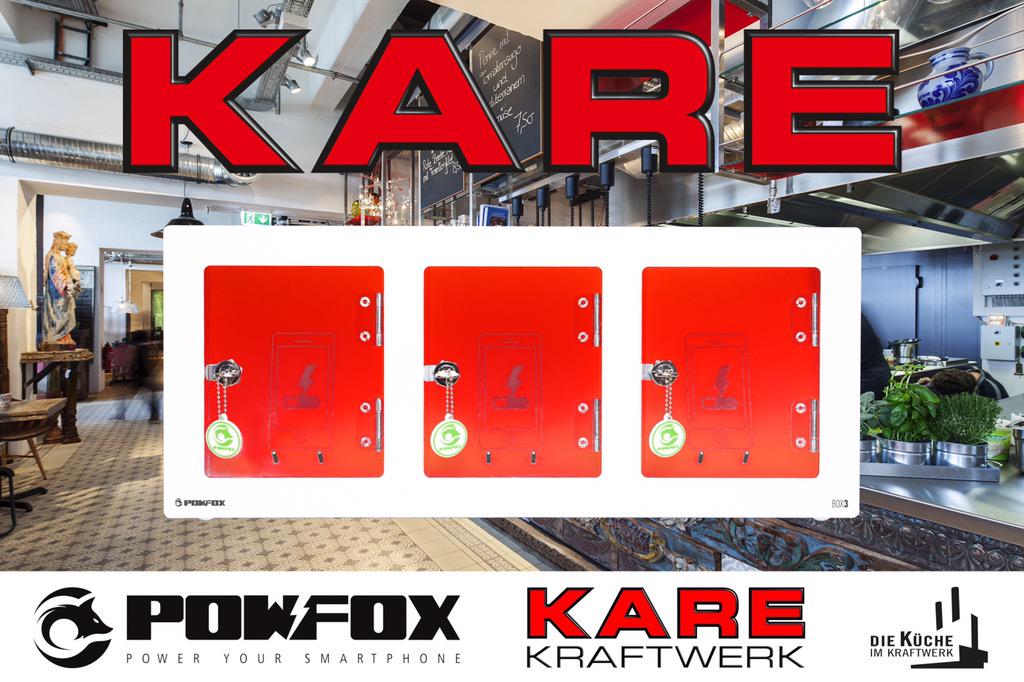 PowFox's tweet photo. POWFOX BOX3 AT THE RESTAURANT DIE KÜCHE IM KRAFTWERK AT THE KARE KRAFTWERK BUILDING IN MUNICH. http://t.co/itJlI1ixwl http://t.co/1uScuedClp