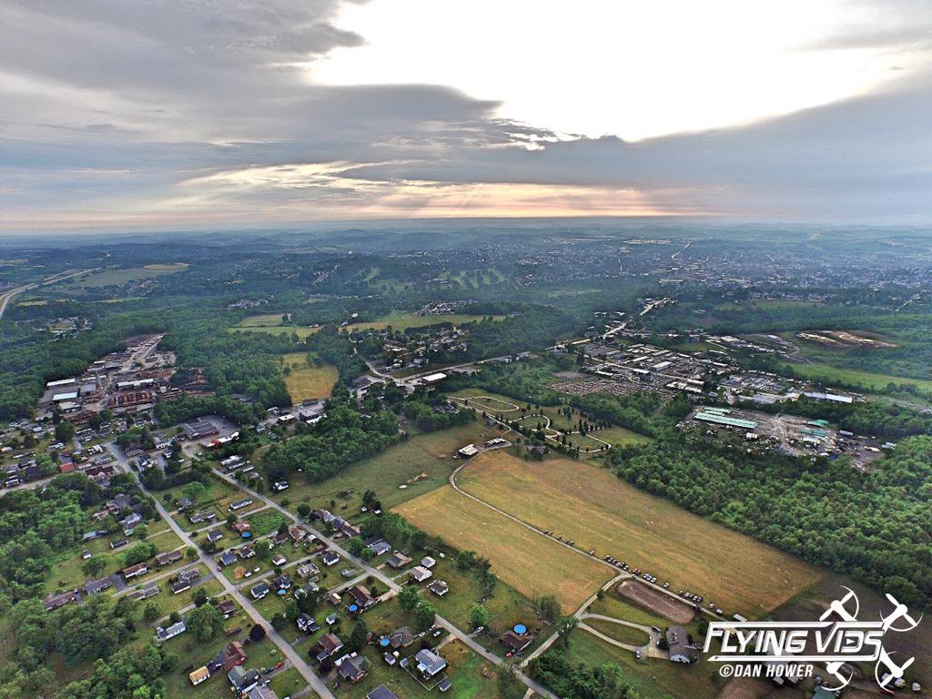 FlyingVids's tweet image. Aerial view above Hopwood Pennsylvania 
#drone #aerial #photography -