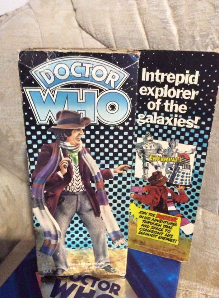 1970's Denys Fisher Tom Baker Doll - Who else would like themselves turned into a doll? #TomBaker #DrWho #DenysFisher