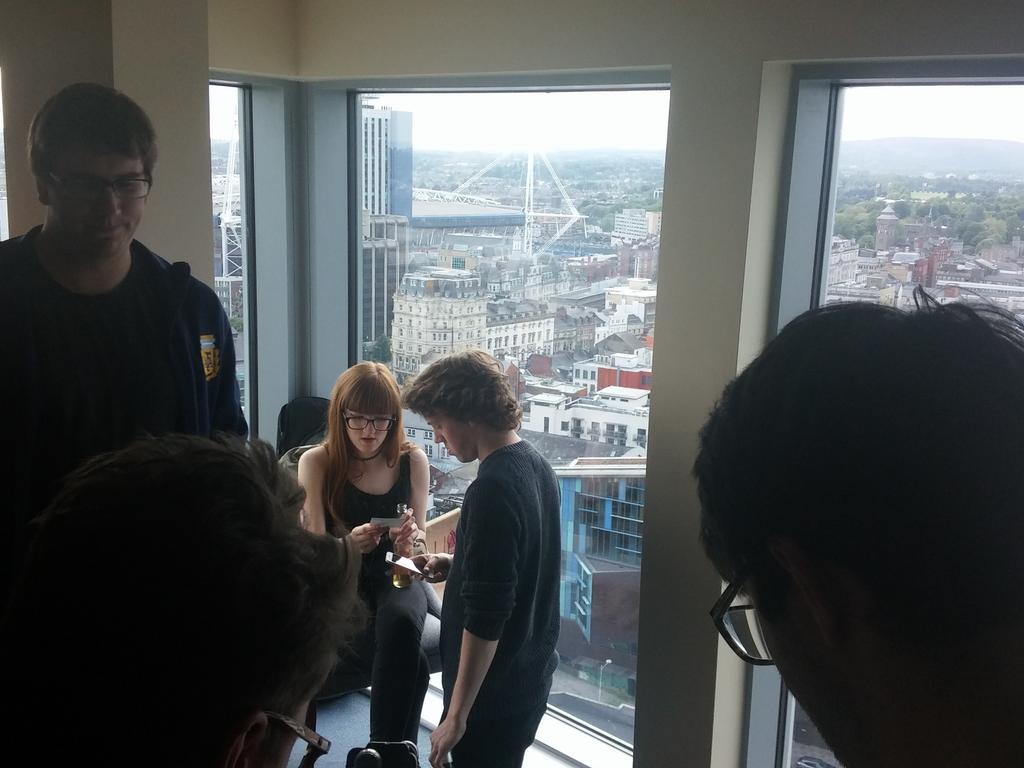 chrismjen's tweet image. Turn on Periscope in 2mins &amp;amp; find @ParrotScope broadcasting @elliemakesmusic acoustic set from Cardiffs tallest hotel