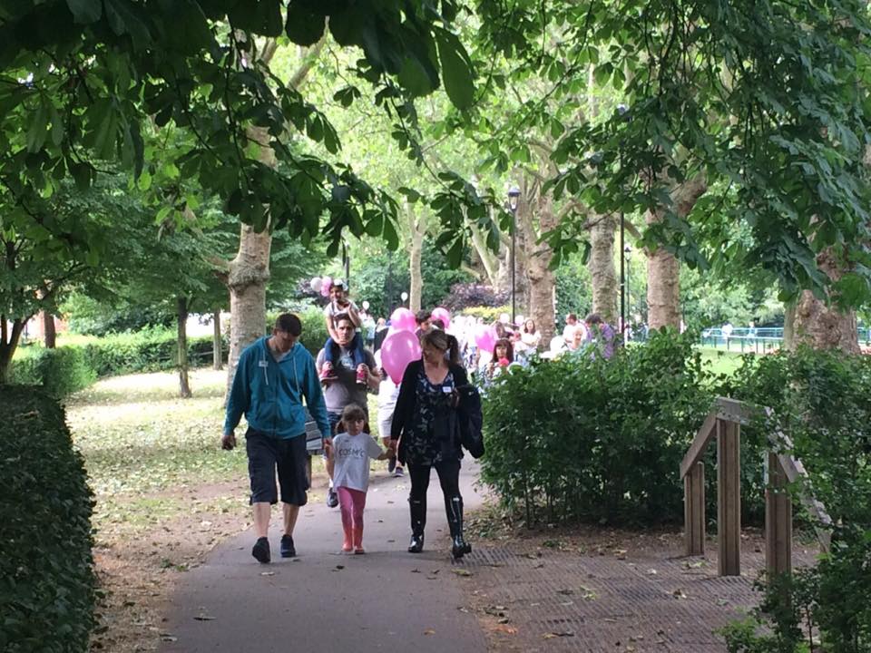 greeneandco's tweet photo. Some of our lovely staff volunteering their time at the #CosmicWalk this afternoon #CharityOfTheYear @cosmiccharity http://t.co/DcXluDuUpa