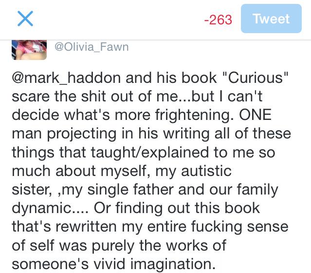 Been trying to fit that into a single tweet for like an hour. NOPE. @mark_haddon http://t.co/QIEFF5p<a href="/tag/wishlist"class="tags"><span>#wishlist</span></a>