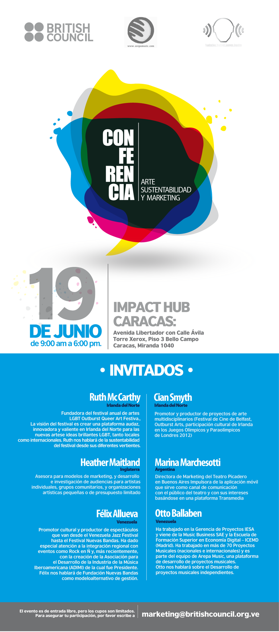 British Council On Twitter Este 19 06 Con Arepa Music