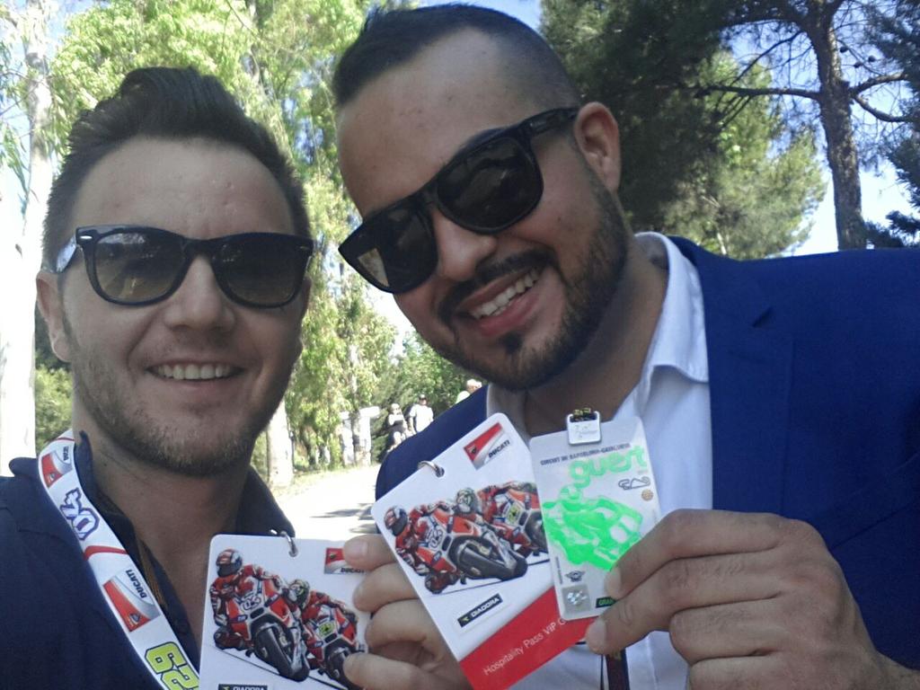 workweartrader's tweet photo. Thanks @Diadoraofficial Sponsor of @DucatiMotor team for this #MotoGP race in #Montmeló #CIRCUITDECATALUNYA http://t.co/NqirH81nib