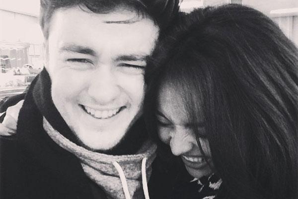 . posted the absolutely cutest birthday message for gf Jesy. Read:  