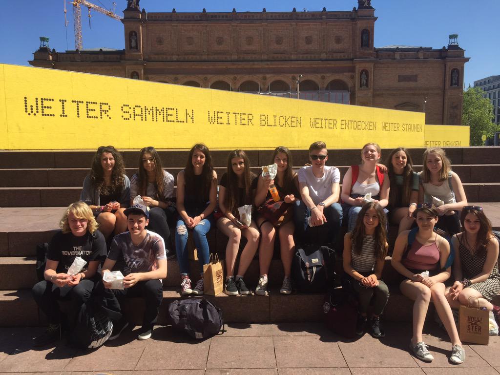 cdhighschool's tweet photo. Hamburg Exchange - Day 2: Michel Tower and Art Gallery #cdhighschool http://t.co/8uG8umgi3U