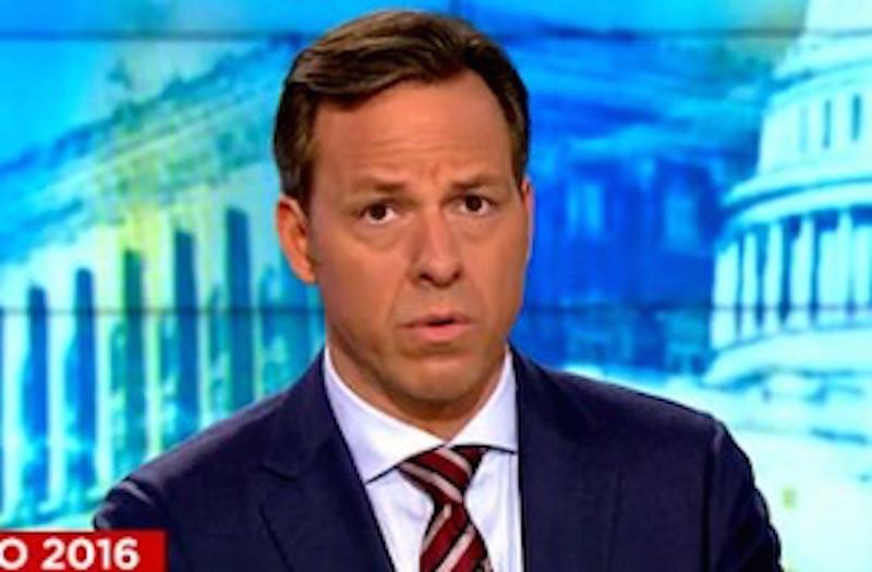 Liberal hack Jake Tapper: Hillary Clinton is a moderate