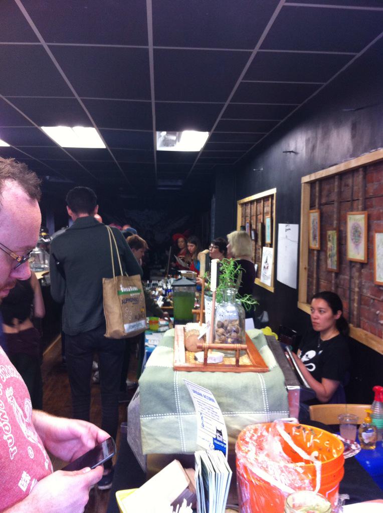 <a href="/veganpopup/">Vegan Pop Up Market</a> great success! Happy I made it.