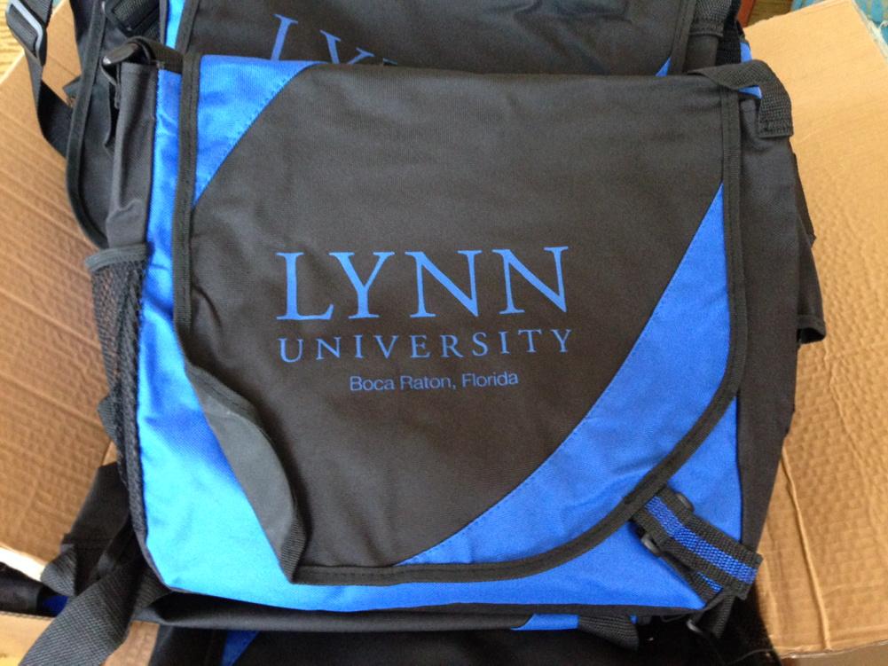 KristinaDooley's tweet image. Thx @LynnUniversity! "@OvermanDiane: Awesome #swag bags at #HECA2015 time to get the party started! #conferenceon