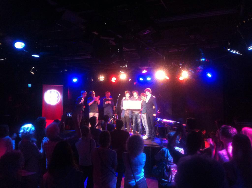 florianwolff's tweet photo. Winaars! @act1band gefeliciteerd met het winnen van de Utrechtse @Popsport award! #trotsecoach http://t.co/3Ur5PTjPAi