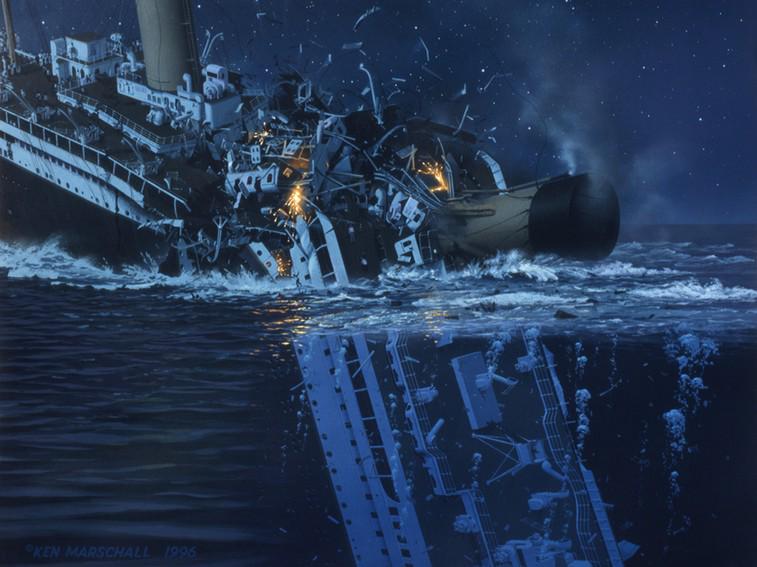 Nat Geo Channel On Twitter Impact Of Titanic Hitting The Ocean