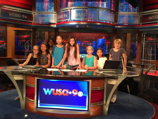 wusa9's tweet image. Look who came to join us for the show! @APSDrew