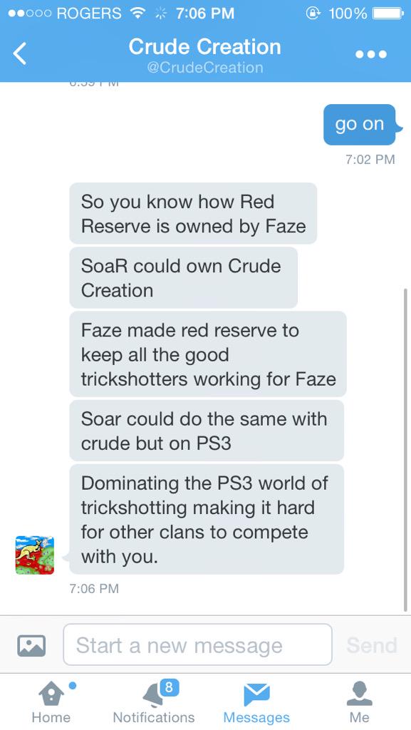 Crudes's tweet image. the worst dm for promotions I've gotten