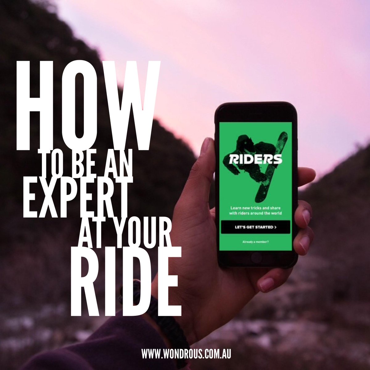 katemareeh's tweet photo. Every wanted to try a new activity? Don't know how to start? App of the month: @ridersapp http://t.co/WANDUybGOH http://t.co/MJCJKLJbFi