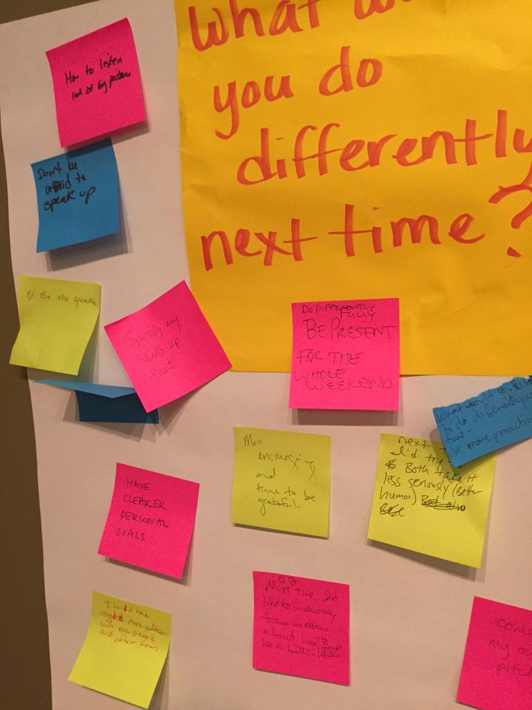 SWPortlandMaine's tweet image. Thanks to @3M, we brainstormed what we learned and reflected on the weekend with one another. #swwe #startup