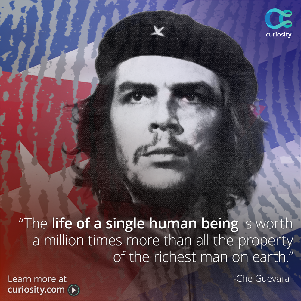 Che guevara the life of a single human being