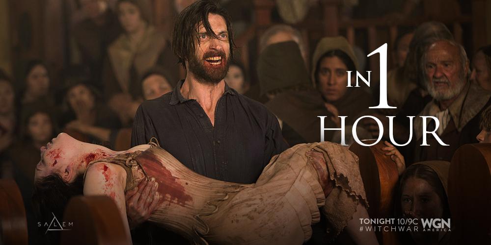 SalemTV_Show's tweet photo. Death and broken hearts. Watch Isaac’s return to #Salem in 1 hour. #TeamIsaac http://t.co/vKFGXD8Fhk