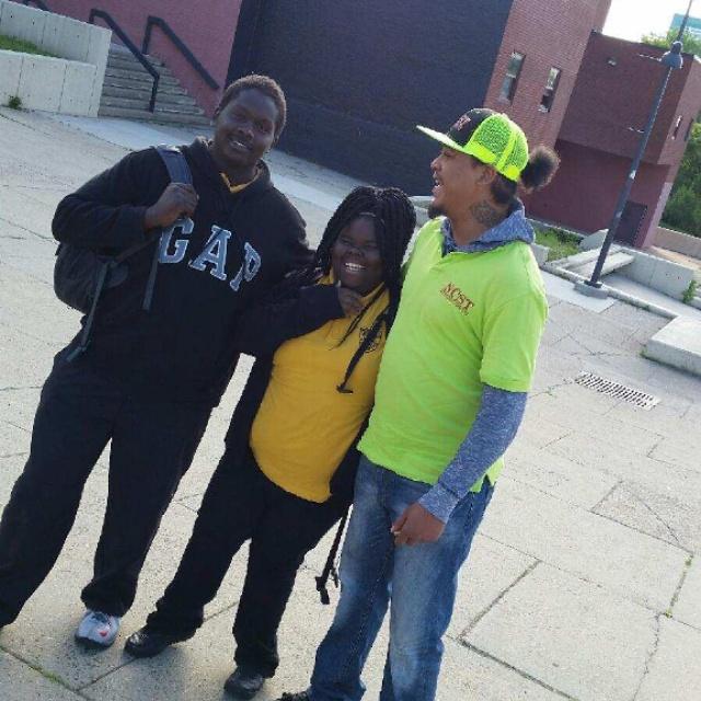 newarkcst's tweet photo. @iAmBig7 Newark Community Street Team showing love to the w-one-man army. http://t.co/4EQrnLgJ2s