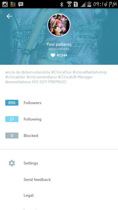 Siganme por periscope yuvipallares http://t.co/5vyBpzZW1X<a href="/tag/duxsexydance"class="tags"><span>#duxsexydance</span></a>