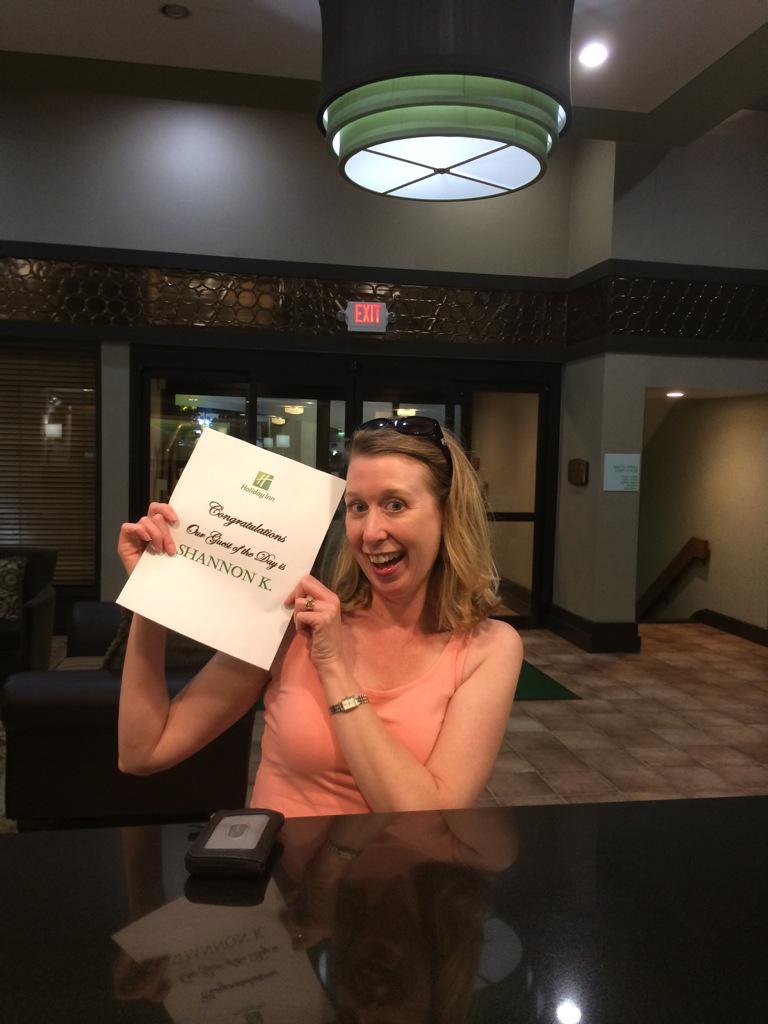 Not entirely sure I made it to right hotel. Asked clerk if I had a reservation...turns out I'm guest of the night.