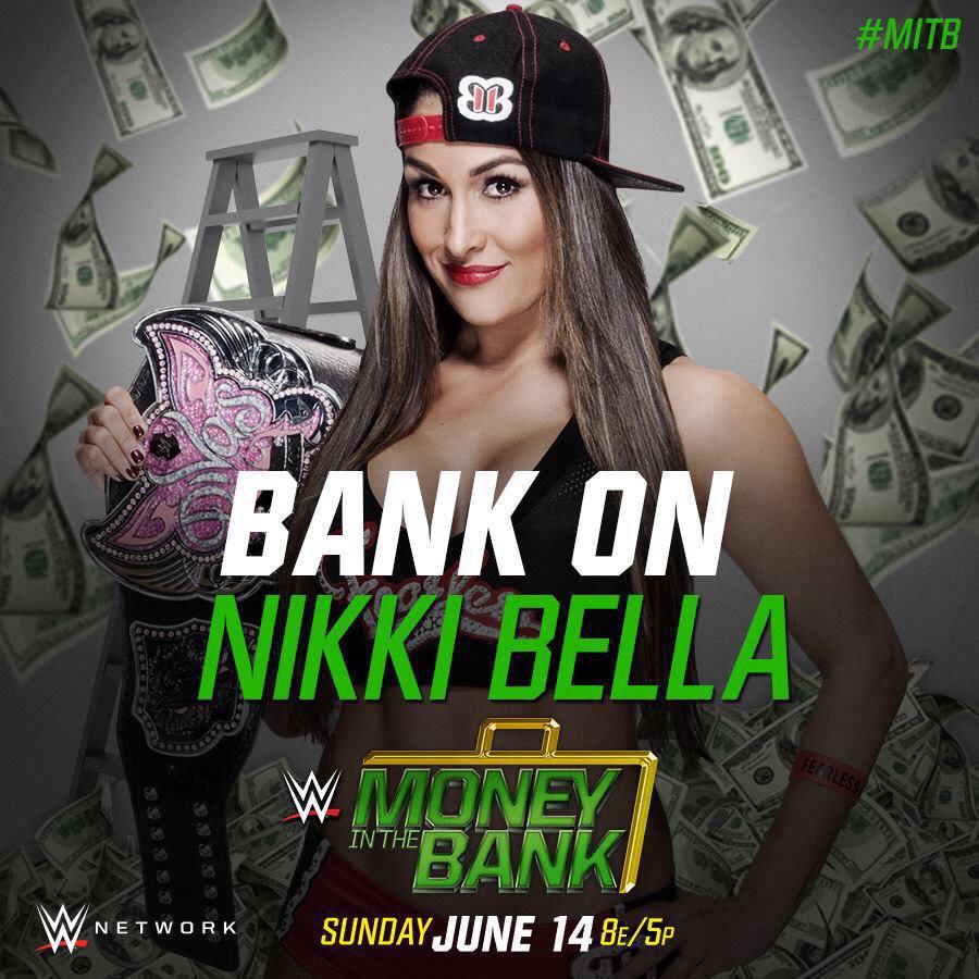 GracedVanity's tweet photo. Hopefully y'all took my side once again. Feels good to have another victory. #MITB #DivasChampion #FearlessNikki http://t.co/g1rLQuuzmX