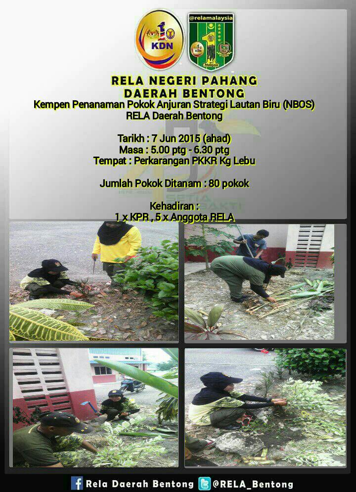 RELA PAHANG (@rela_pahang) on Twitter photo #PenanamanPokokAnjuranNBOS <a href="/RELA_Bentong/">RELA Daerah Bentong</a> DS <a href="/Zahid_Hamidi/">Zahid Hamidi</a> <a href="/KDNPUTRAJAYA/">KDN🇲🇾</a> <a href="/relamalaysia/">RELA Malaysia</a> Tn <a href="/msrz81/">MrNoName 🇲🇾</a> #PenanamanPokokAnjuranNBOS <a href="/RELA_Bentong/">RELA Daerah Bentong</a> DS <a href="/Zahid_Hamidi/">Zahid Hamidi</a> <a href="/KDNPUTRAJAYA/">KDN🇲🇾</a> <a href="/relamalaysia/">RELA Malaysia</a> Tn <a href="/msrz81/">MrNoName 🇲🇾</a>
