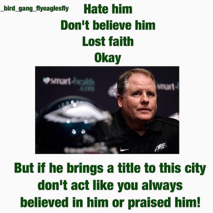 PSPTalk's tweet photo. Are you for him, or are you against him? Do you #TrustChip, or do you #NotTrustChip? #EaglesTalk @PSPTalk http://t.co/ofdjAU49u4