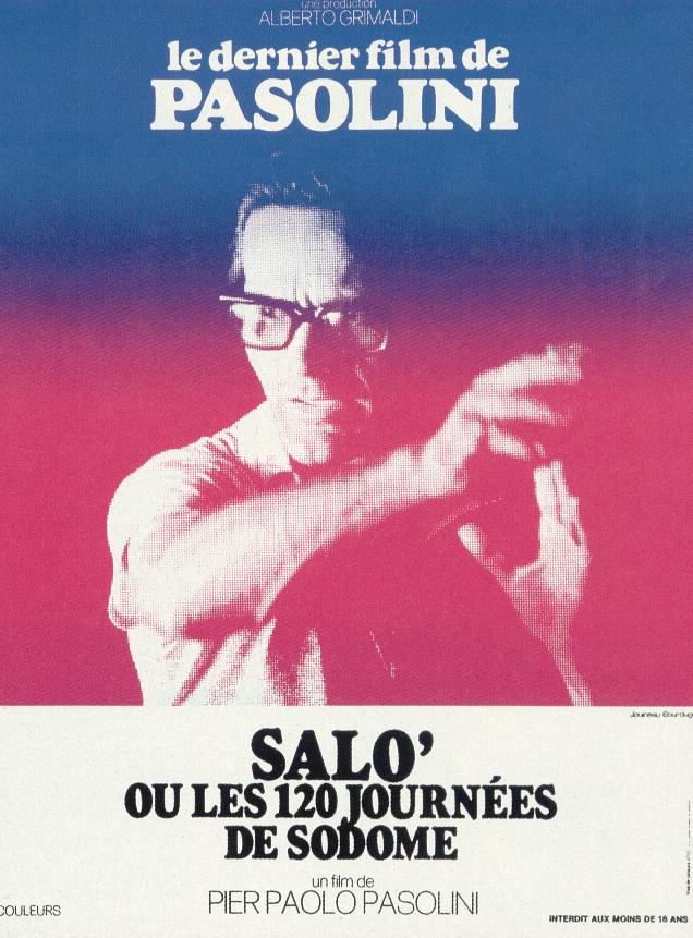 #살로소돔의120일특별상영 #피에르파올로파졸리니 서울아트시네마는 파졸리니 사후 40주년을 맞아 주한이탈리아문화원과함께 6/20(토) 오후 2시...