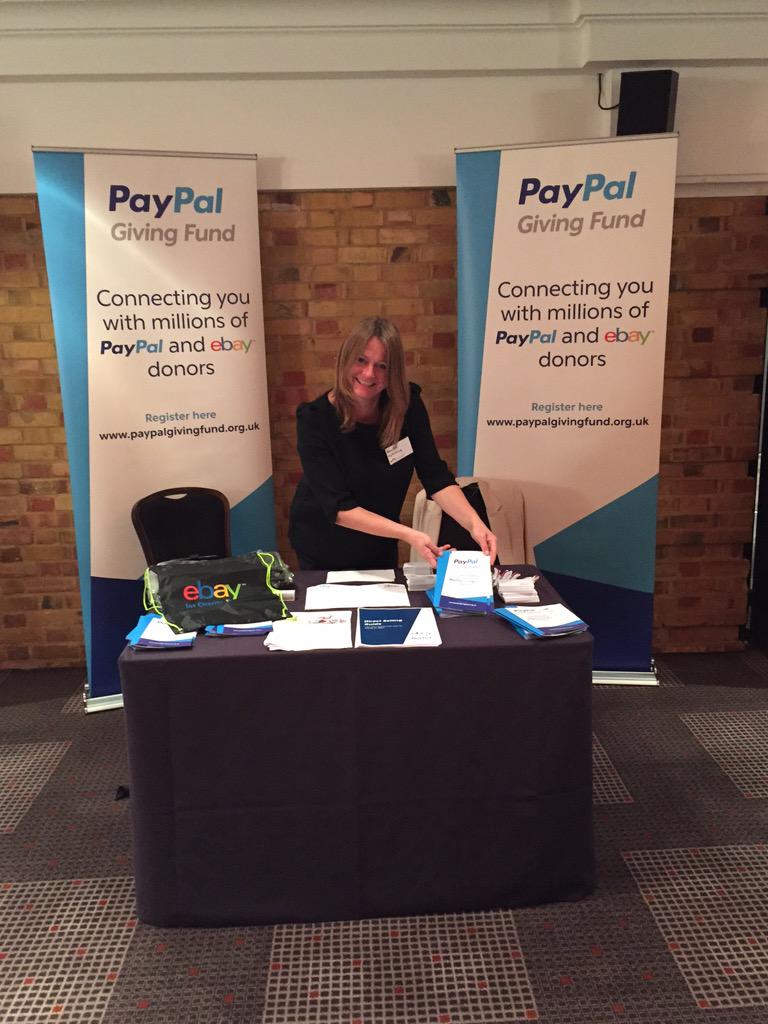 eBay4CharityUK's tweet image. Meet us at today&apos;s #Evolve2015
