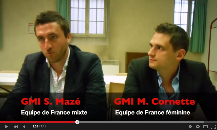 ffechecs's tweet image. Interview de Matthieu Cornette & Sébastien Mazé, sélectionneurs des équipes de France
youtube.com/watch?v=crDR5J…