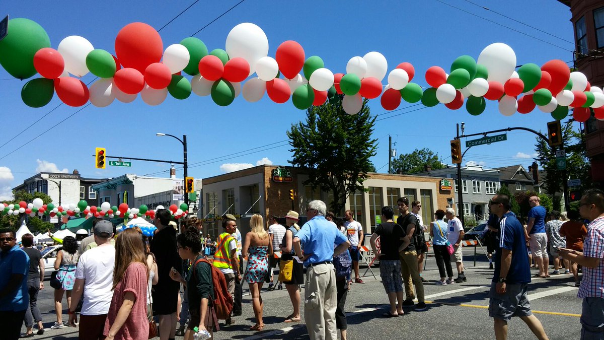 Commerciald's tweet image. #ItalianDay on #CommercialDrive in #eastvan. #Vancouver #vancity #yvr #TheDrive #CommercialD @ItalianDay