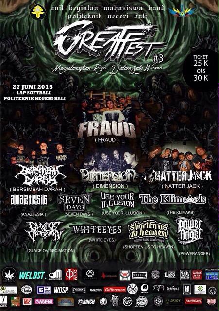 27 JUNI 2015 KITA BERJUMPA DI POLITEKNIK NEGERI BALI. SEE YOU!!!!