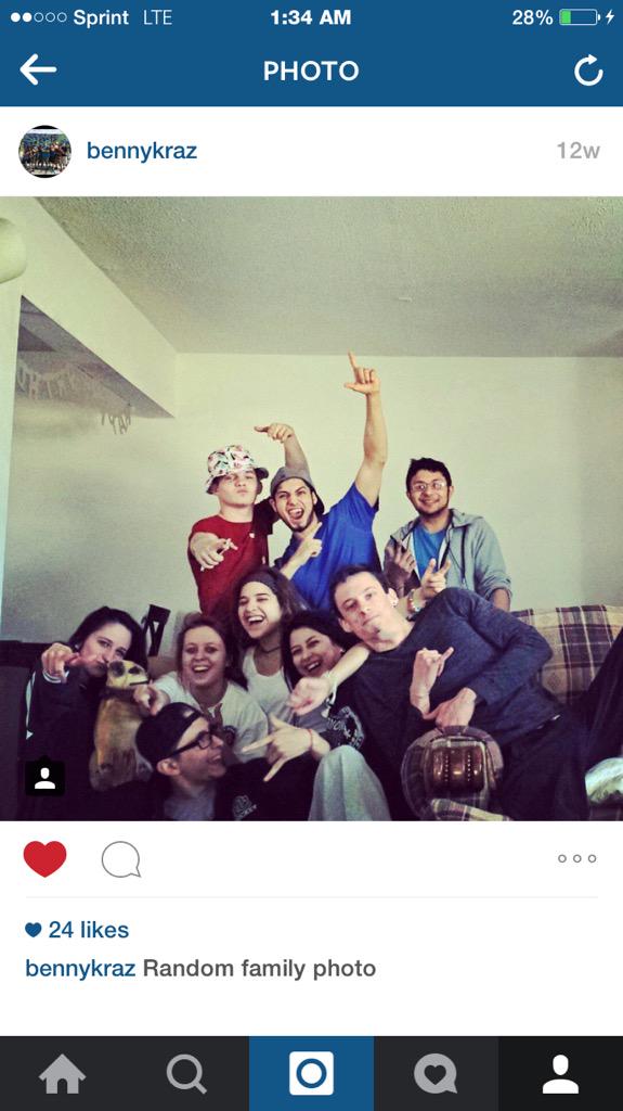 LKempes's tweet photo. Yup, we're definitely a family http://t.co/M3fKQpPVk9