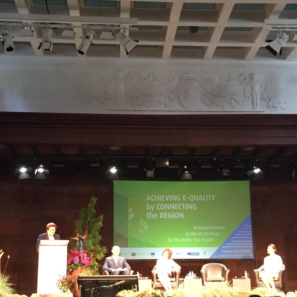 Looking forward to #EUSBSR ambitious targets - achieving e-quality?!