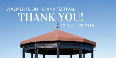 HUGE thanks to those who made <a href="/WalmerFoodFest/">Walmer Food Festival</a> happen: our amazing producers, musicians, kids' tent - and YOU! :)