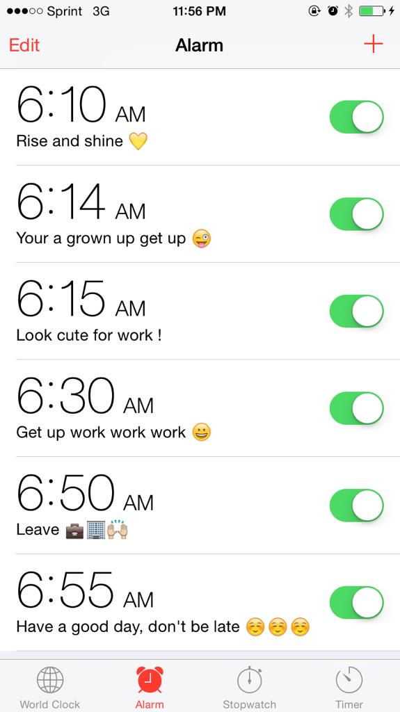 _jessyhi's tweet photo. Grown up life 😂 #NotAMorningPerson http://t.co/ZWuu748PyI
