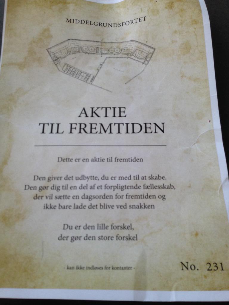 Hjemvendt fra #fm15 m masser nye ideer &amp; tanker for #fremtidensdk og m en aktie til fremtiden #ungdomsøen Ses i 2016!