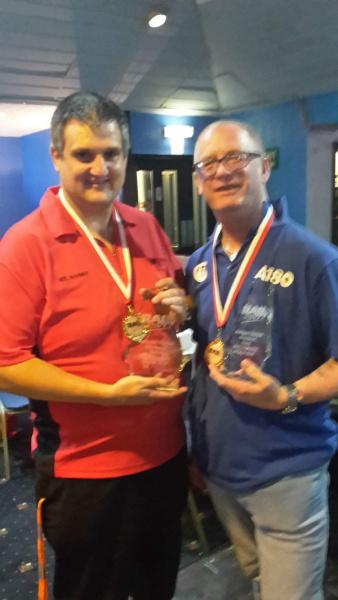 VTBhamIntl's tweet photo. Congratulations to @VTBhamIntl staff Dean Holden &amp; Neil Warner Railsport Games Darts Doubles Winners 2-0 in Blackpool http://t.co/iZiIn0GoSd