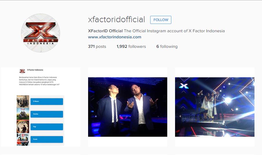 Follow jg Instagram #XFactorID >> dld.bz/XFIonIG klo disini liat foto peserta #XFactorID <a href="/OfficialRCTI/">RCTI</a>