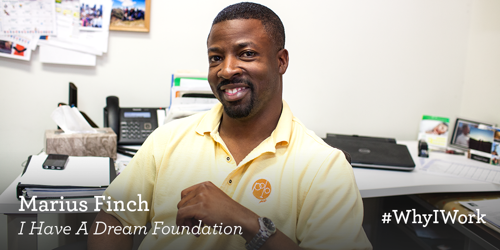 WellsFargo's tweet image. “I want to help these kids have access to all the things they need to be successful.” #WhyIWork Tell us why you work?