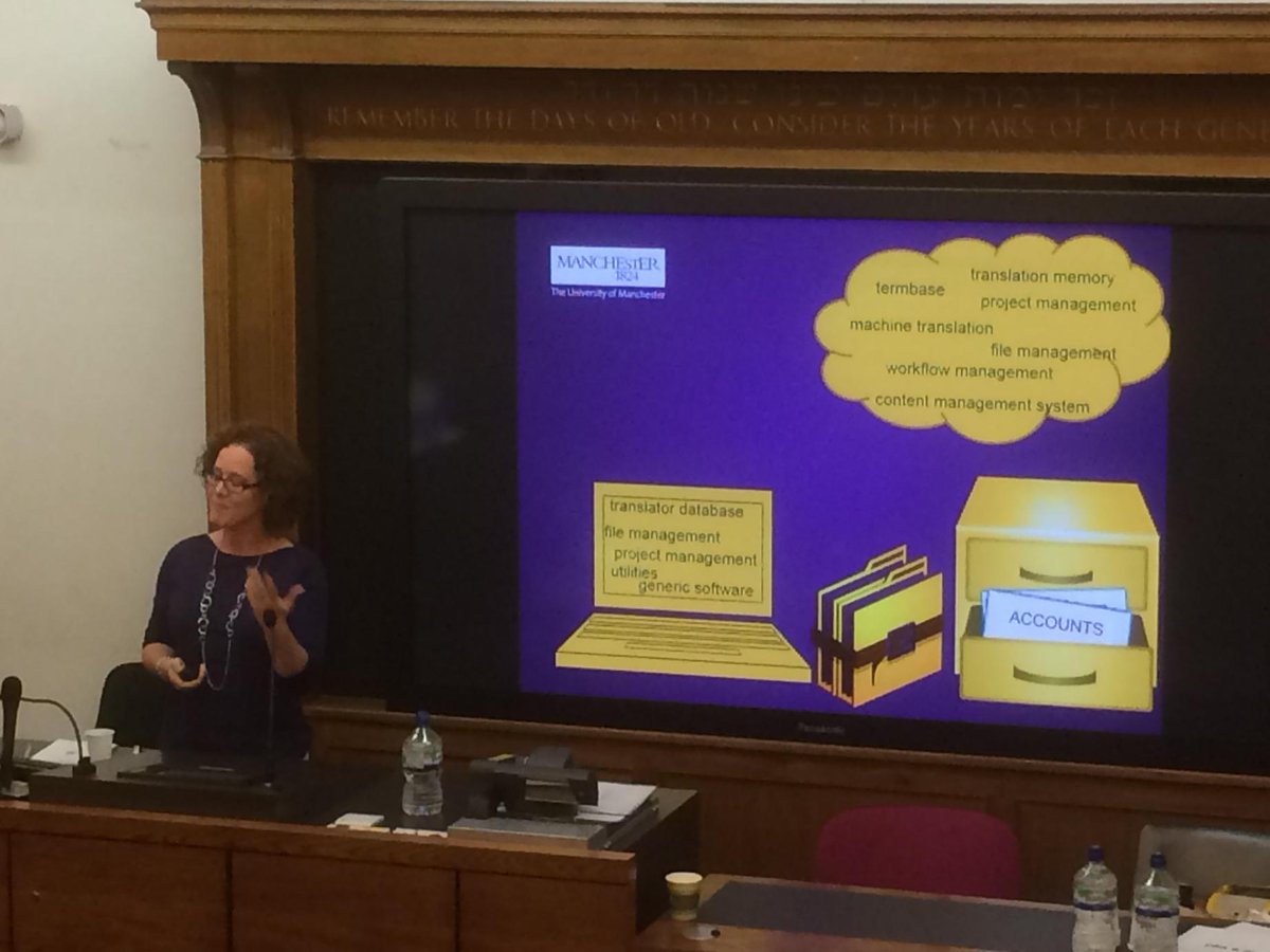 Collaboration with language technologies such as #TMS and #machinetranslation #artis15ucl @xtmintl @ucl
